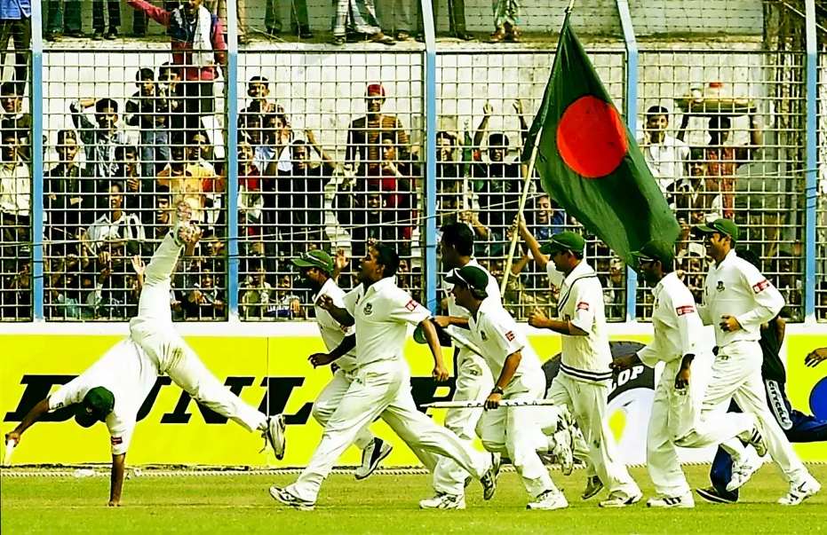 First Test Win Against Zimbabwe (2005)